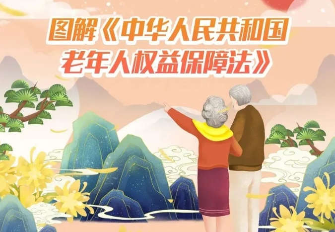 一图读懂《中华人民共和国老年人权益保障法》